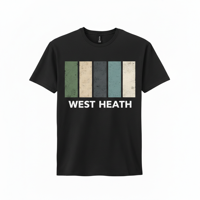 West Heath - T-Shirt - Colour Block Design