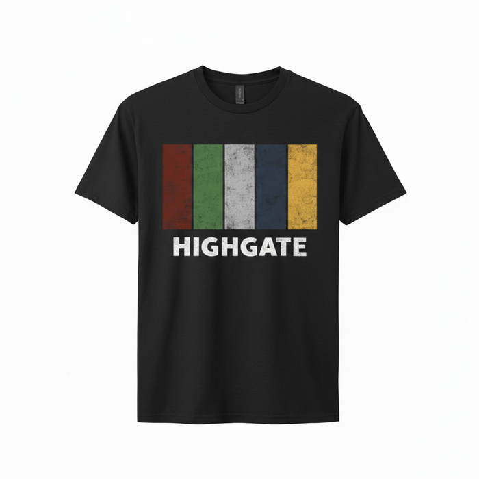 Highgate - T-Shirt - Colour Block Design