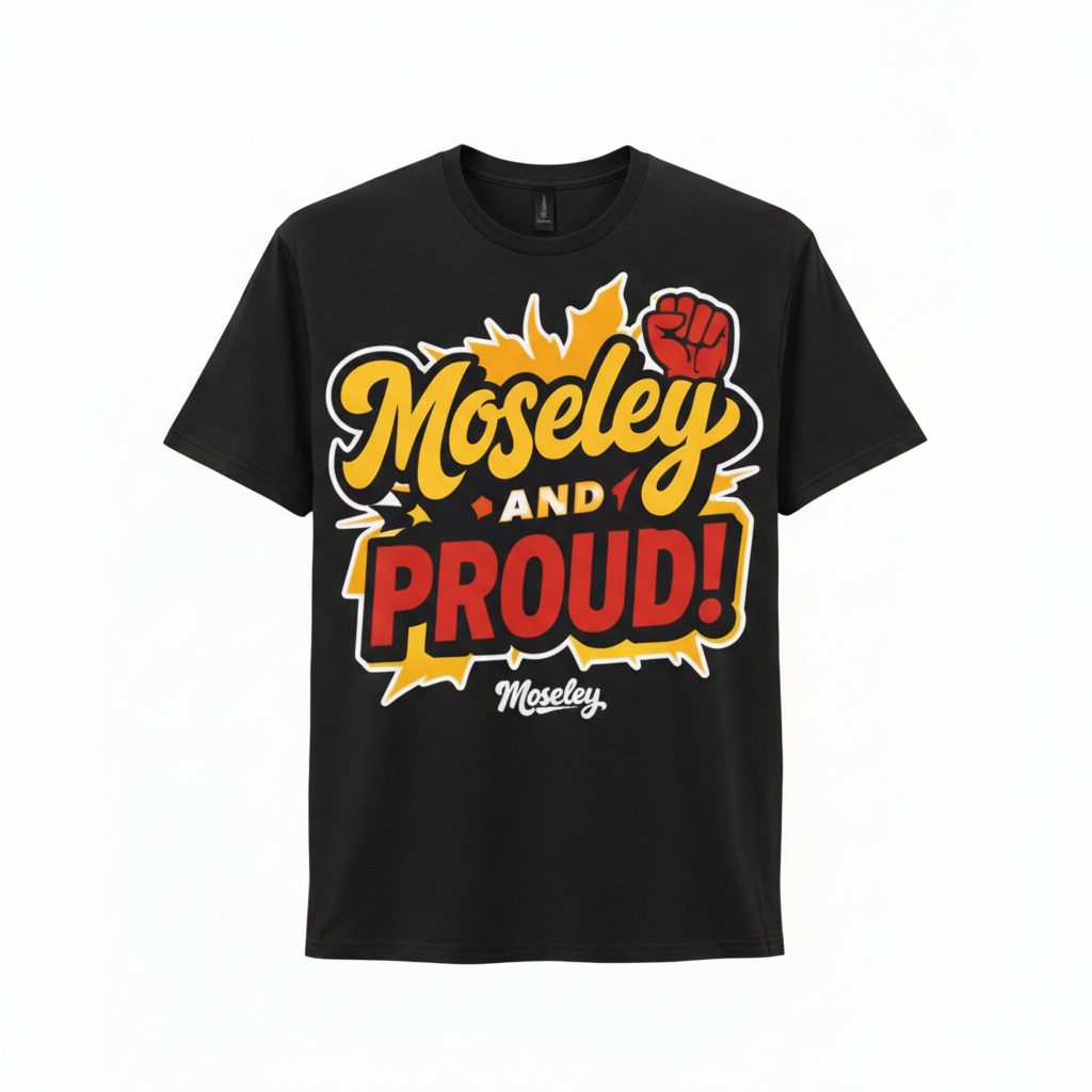 Moseley - T-Shirt - Loud Local Love Design