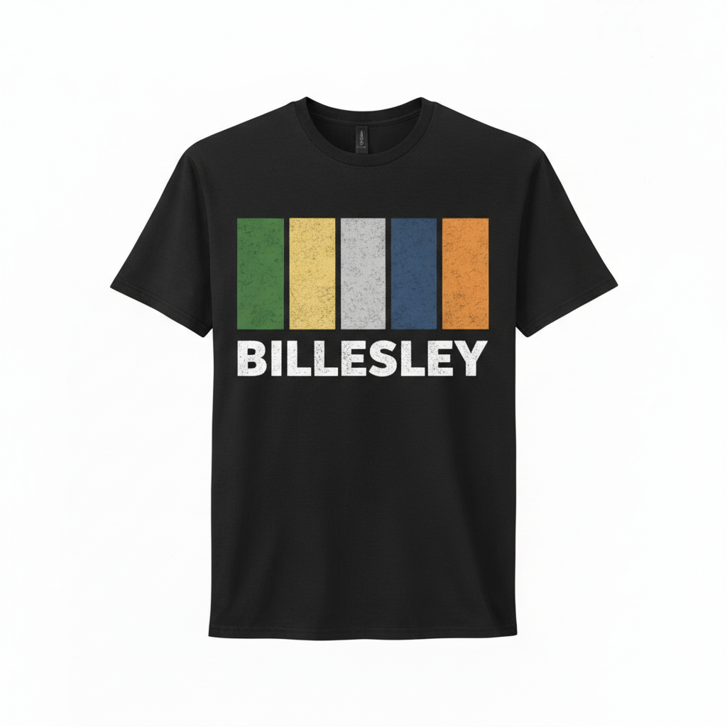 Billesley - T-Shirt - Colour Block Design