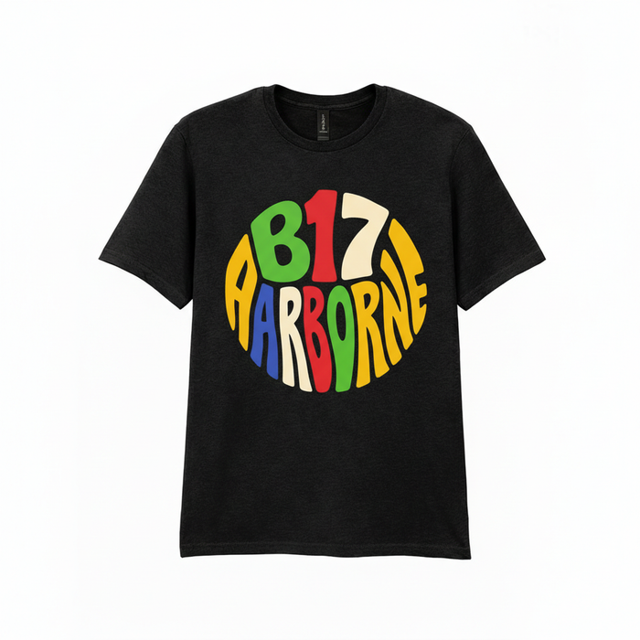 Harborne - T-Shirt - Colour Burst Design