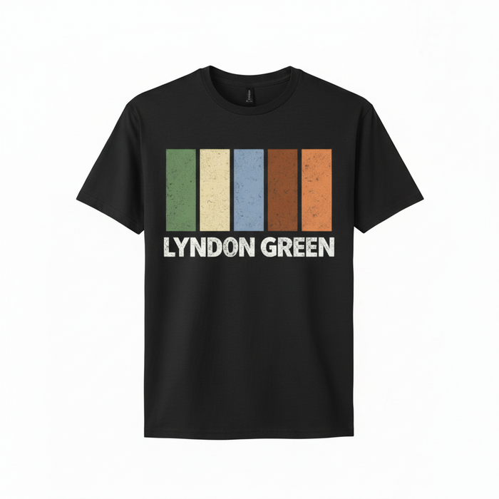 Lyndon Green - T-Shirt - Colour Block Design