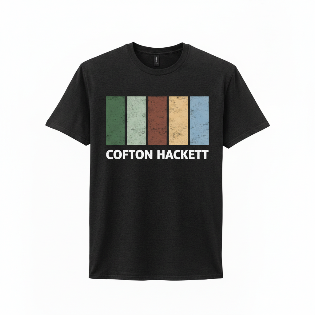 Cofton Hackett - T-Shirt - Colour Block Design