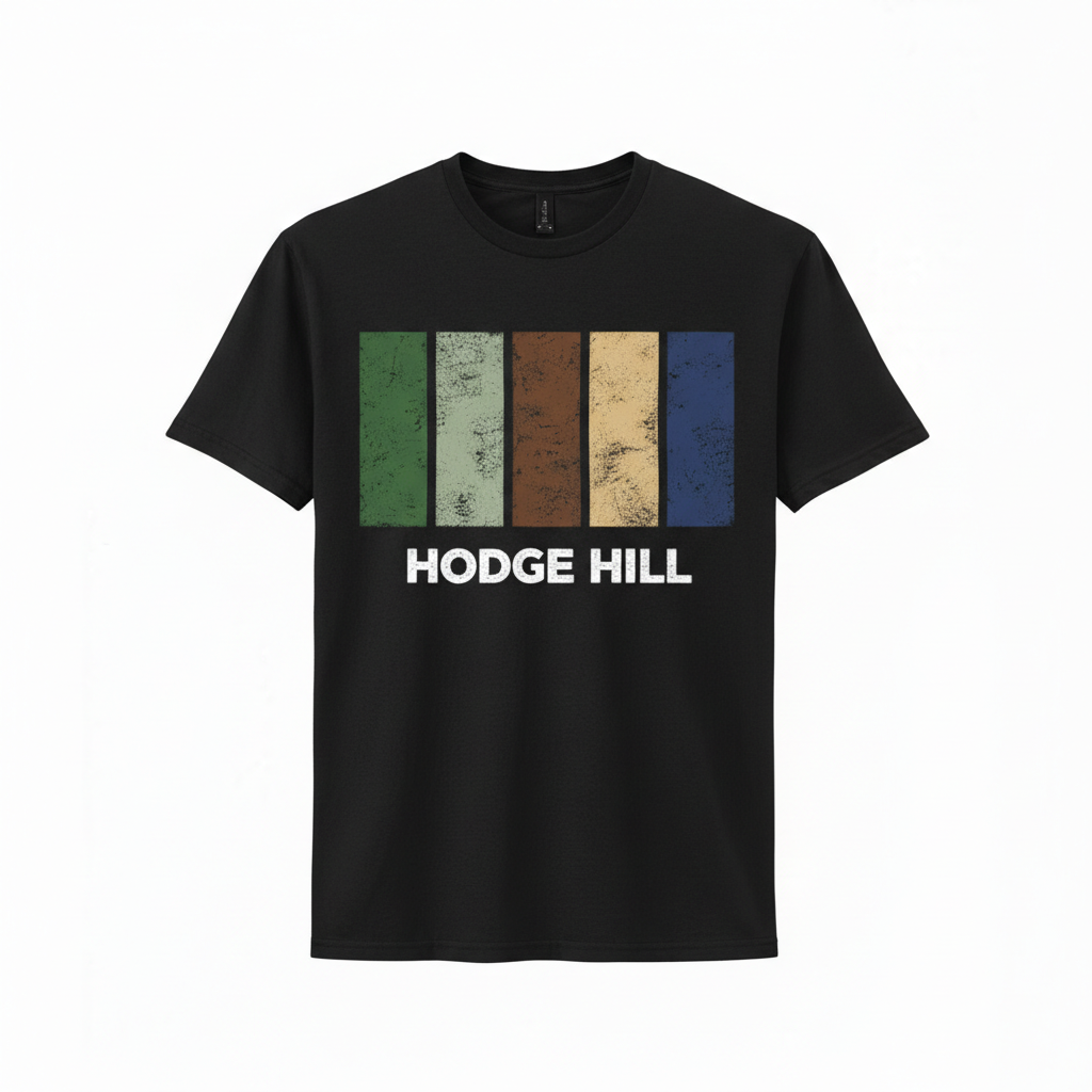 Hodge Hill - T-Shirt - Colour Block Design