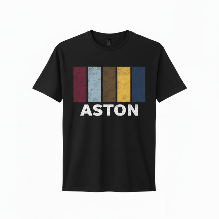 Aston - T-Shirt - Colour Block Design