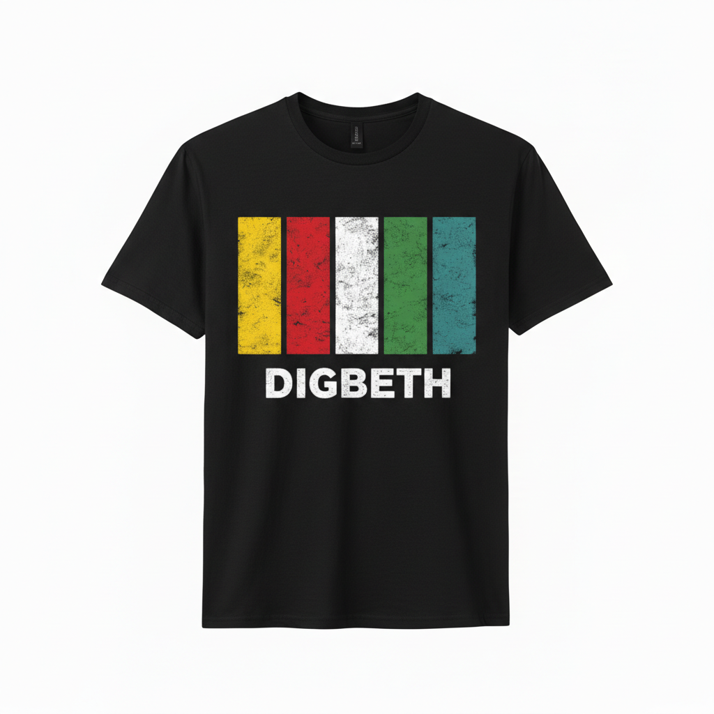Digbeth - T-Shirt - Colour Block Design