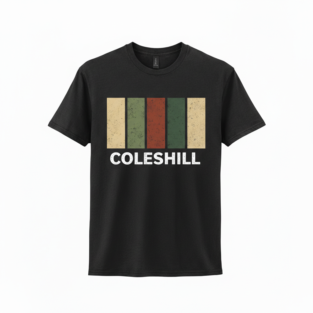 Coleshill - T-Shirt - Colour Block Design