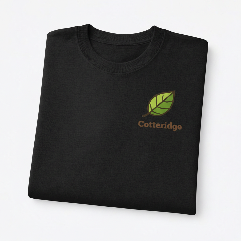 Cotteridge - T-Shirt - Bold Indie Design - Leaf