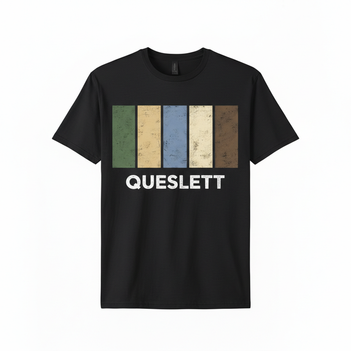 Queslett - T-Shirt - Colour Block Design