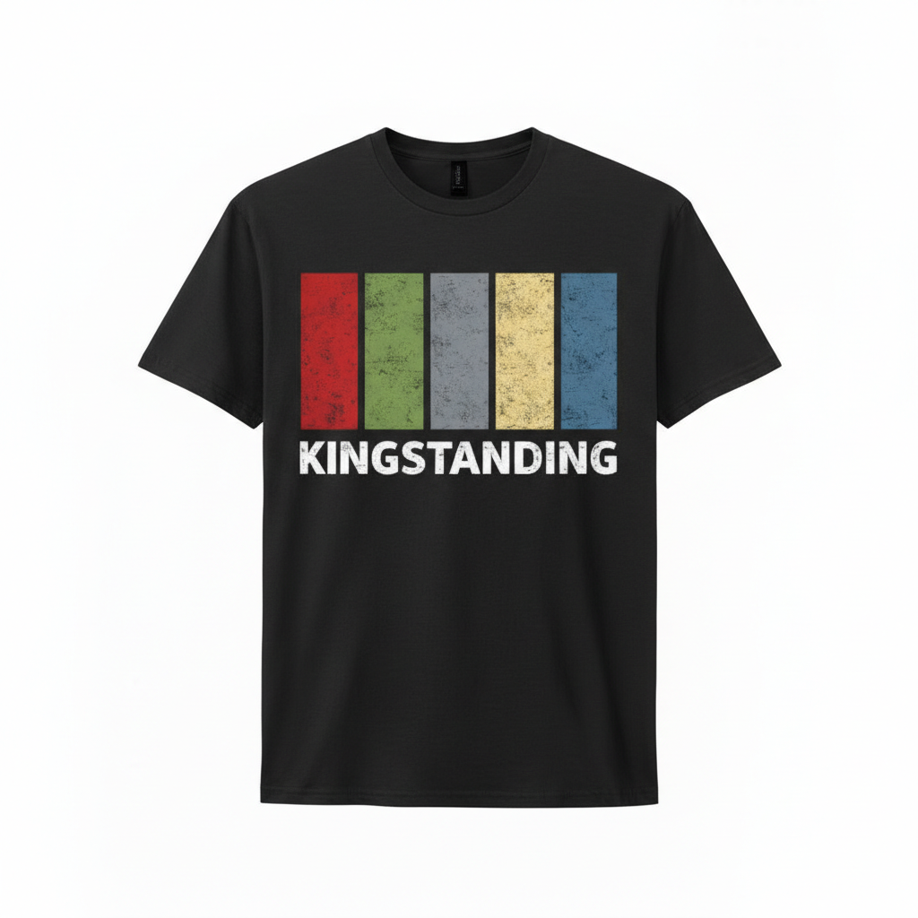 Kingstanding - T-Shirt - Colour Block Design