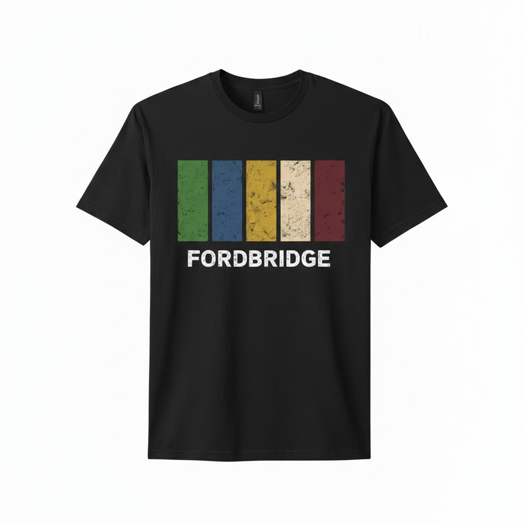 Fordbridge - T-Shirt - Colour Block Design