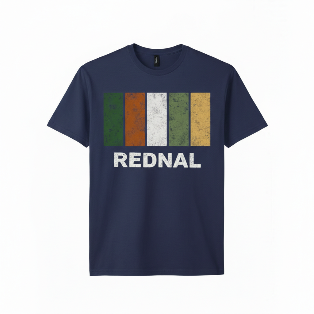Rednal - T-Shirt - Colour Block Design