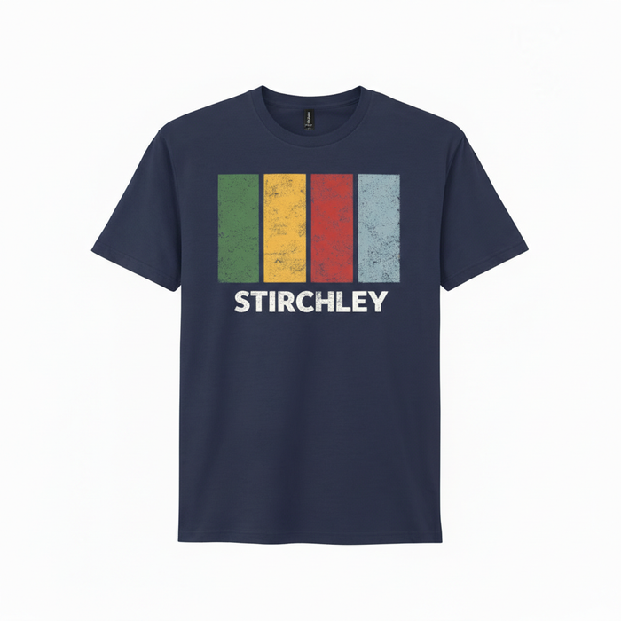Stirchley - T-Shirt - Colour Block Design