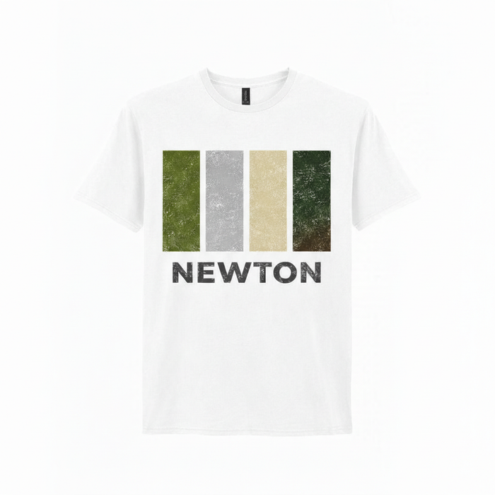 Newton - T-Shirt - Colour Block Design