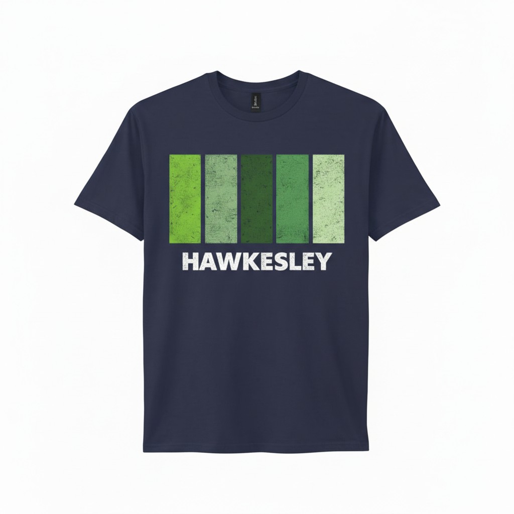 Hawkesley - T-Shirt - Colour Block Design