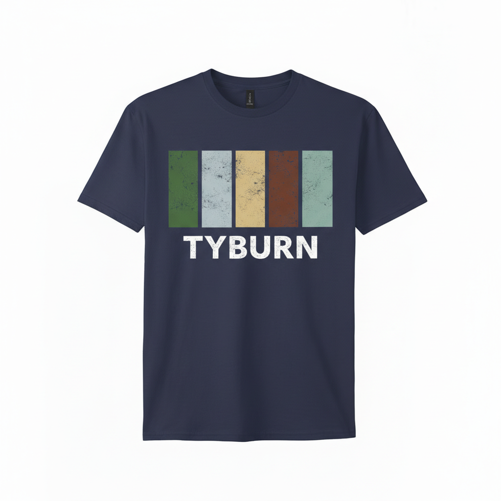 Tyburn - T-Shirt - Colour Block Design
