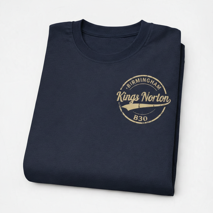 Kings Norton - T-Shirt - B30 Vintage Stamp Design