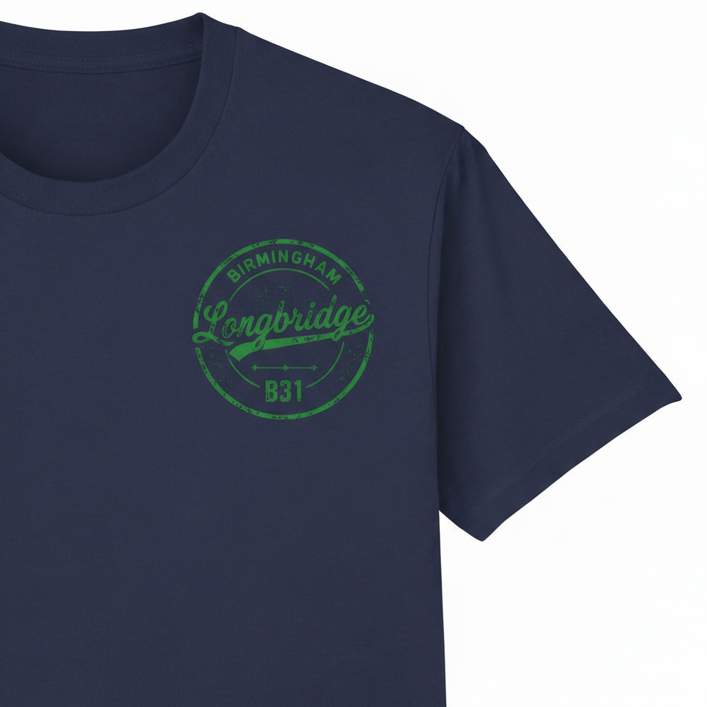 Longbridge - T-Shirt - B31 Vintage Stamp Design