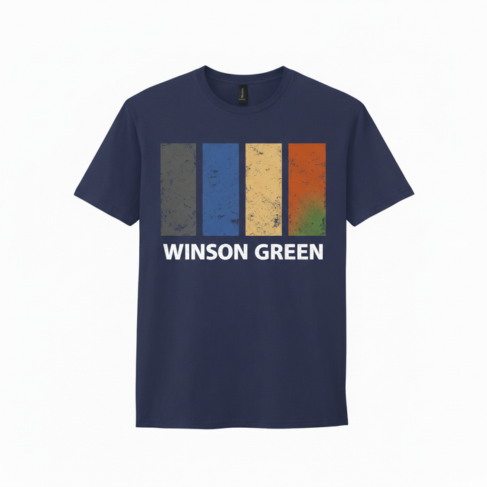 Winson Green - T-Shirt - Colour Block Design