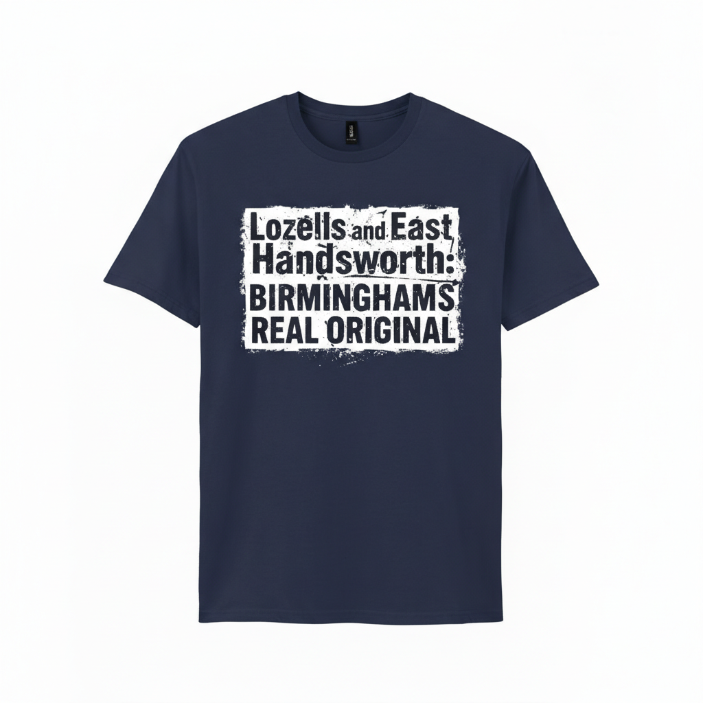 Lozells and East Handsworth B19 - T-Shirt - Urban Heritage Design