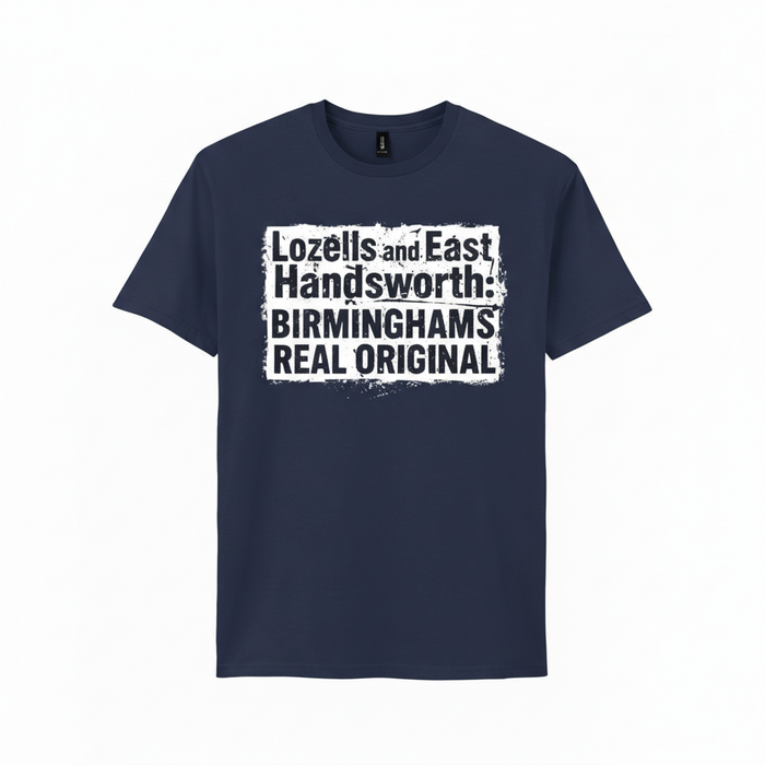 Lozells and East Handsworth B19 - T-Shirt - Urban Heritage Design