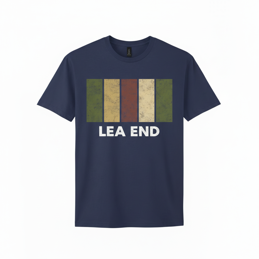 Lea End - T-Shirt - Colour Block Design