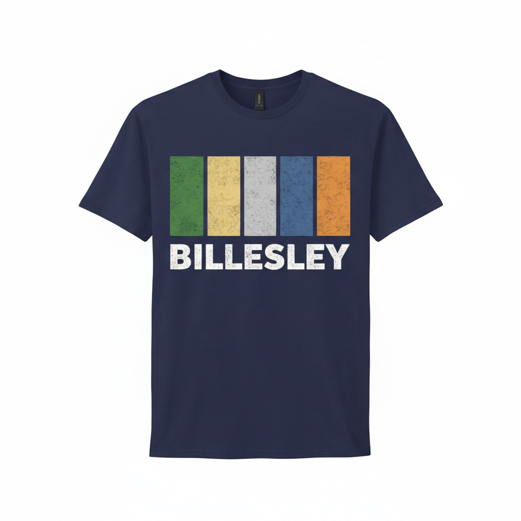 Billesley - T-Shirt - Colour Block Design