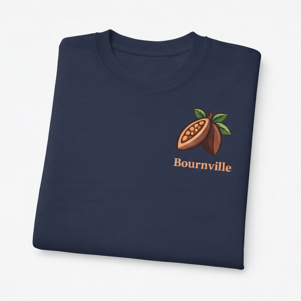 Bournville - T-Shirt - Bold Indie Design - Cocoa bean