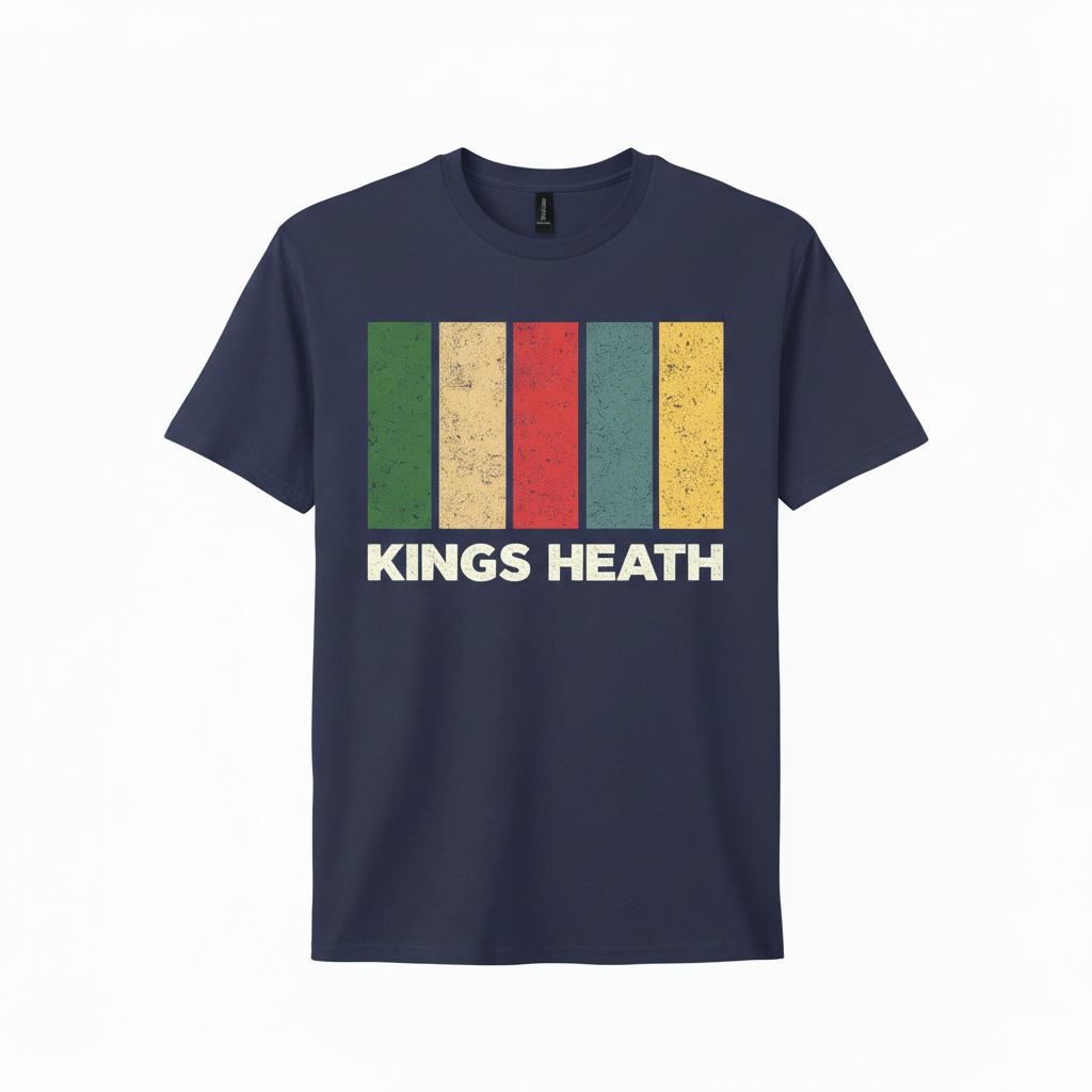 Kings Heath - T-Shirt - Colour Block Design
