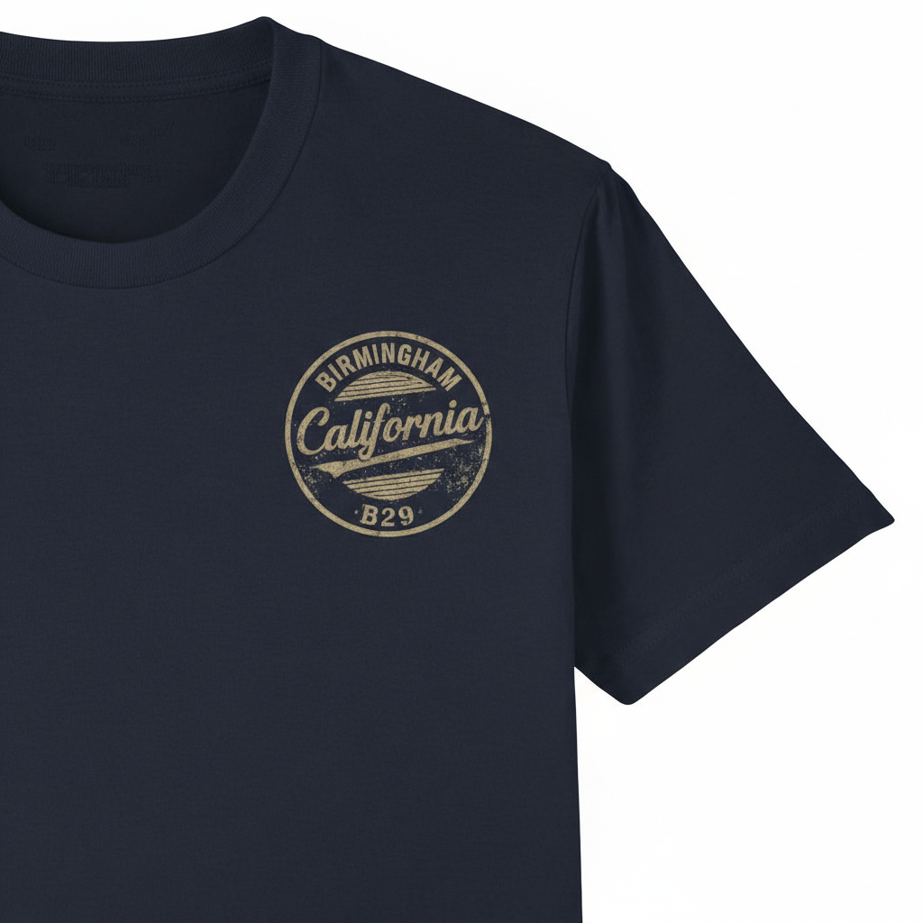 California - T-Shirt - B29 Vintage Stamp Design