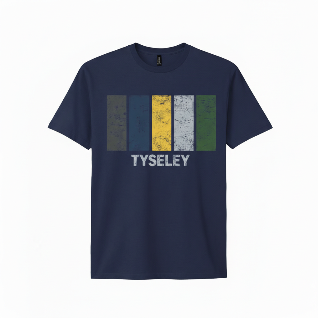 Tyseley - T-Shirt - Colour Block Design