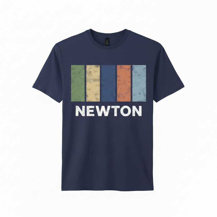 Newton - T-Shirt - Colour Block Design