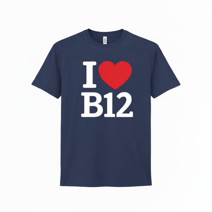 Balsall Heath - T-Shirt - I heart B12 Design