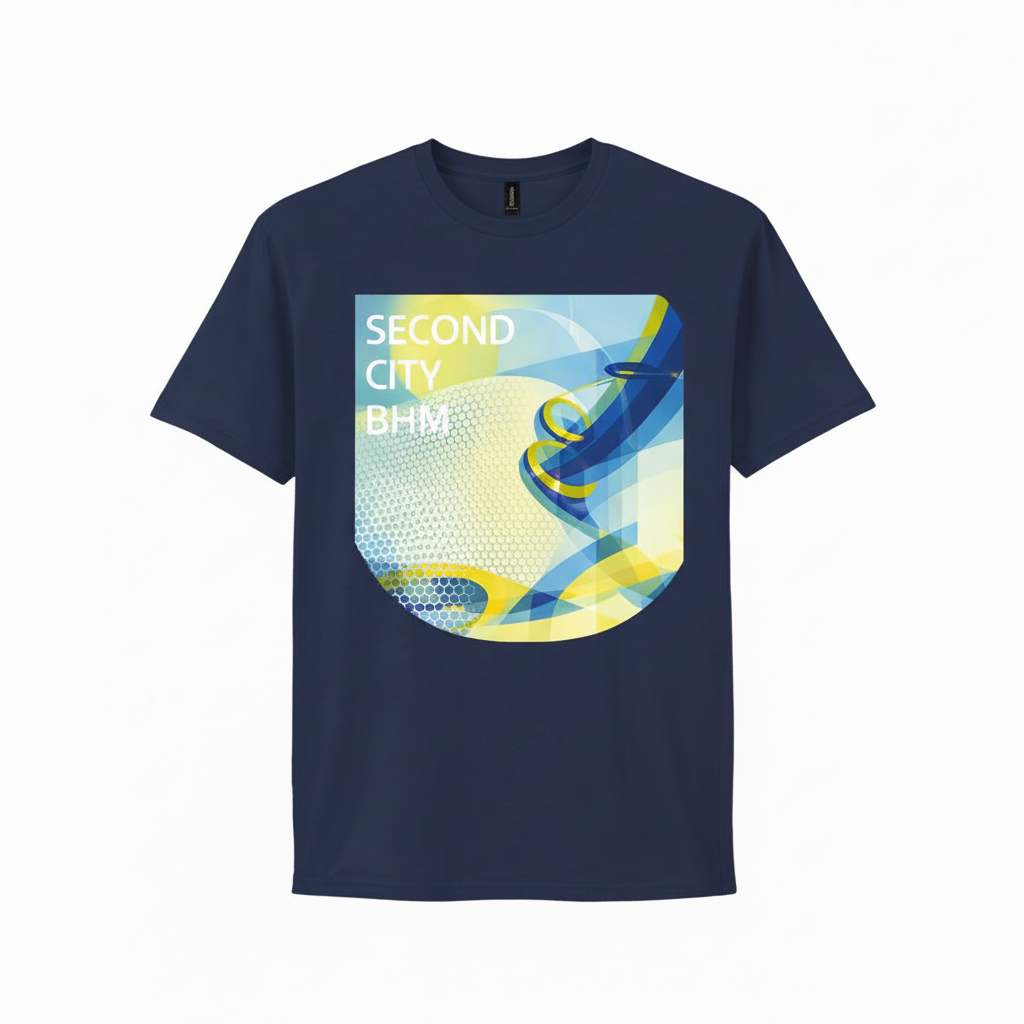 Birmingham - T-Shirt - Second City BHM Bauhaus-Inspired Selfridges Design