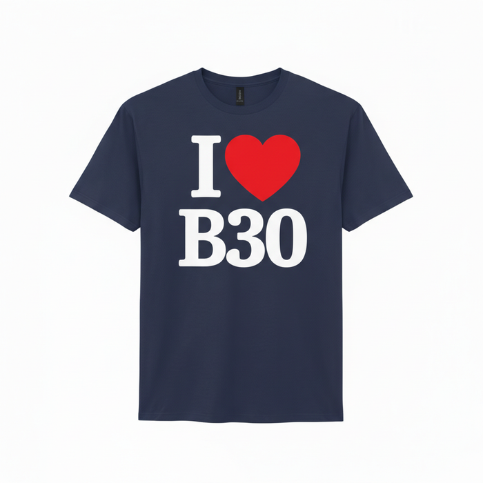 Bournville - T-Shirt - I heart B30 Design