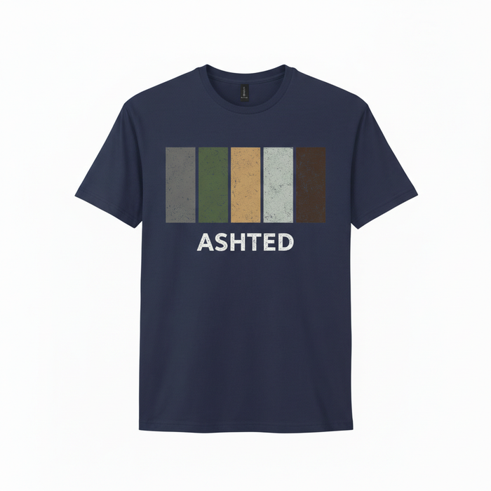 Ashted - T-Shirt - Colour Block Design