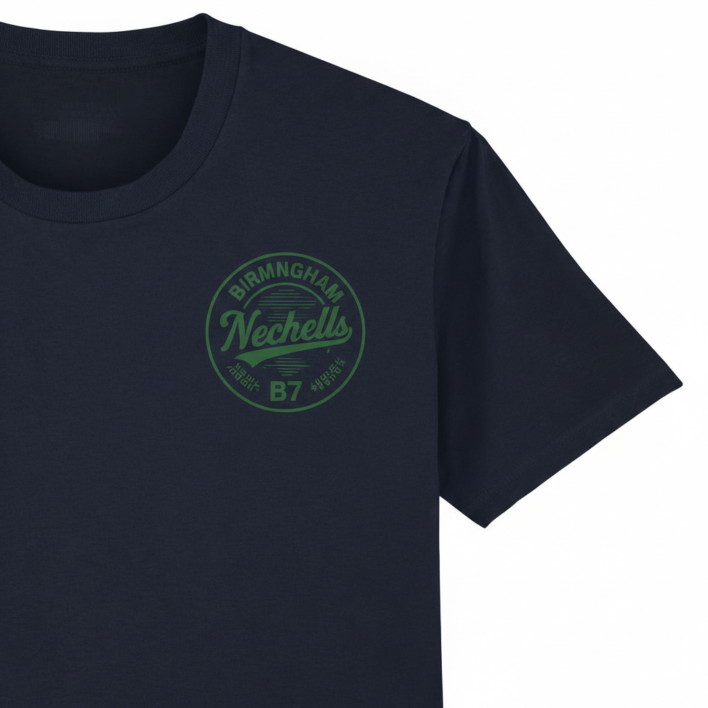 Nechells - T-Shirt - B7 Vintage Stamp Design