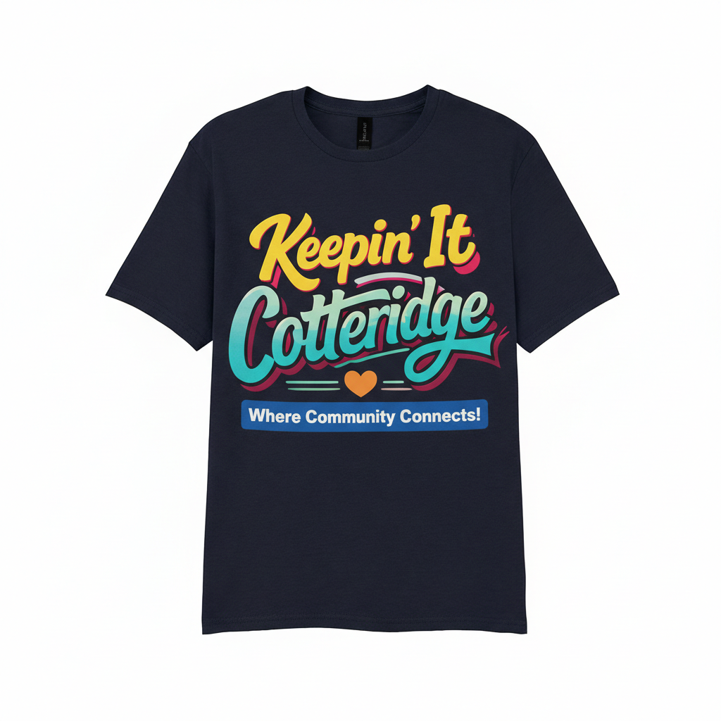 Cotteridge - T-Shirt - Loud Local Love Design