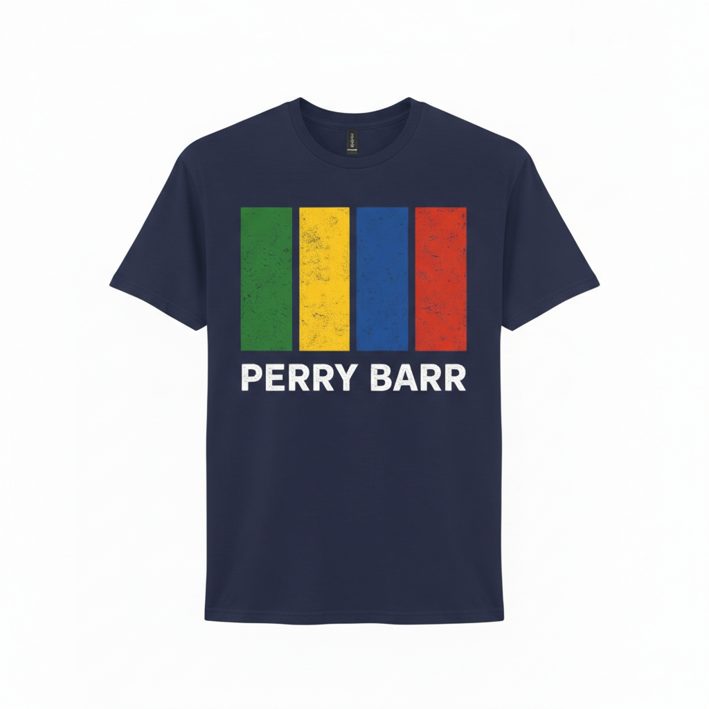 Perry Barr - T-Shirt - Colour Block Design