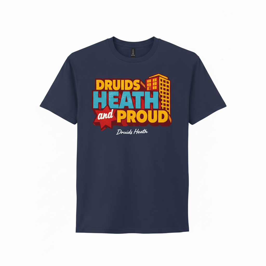 Druids Heath - T-Shirt - Loud Local Love Design