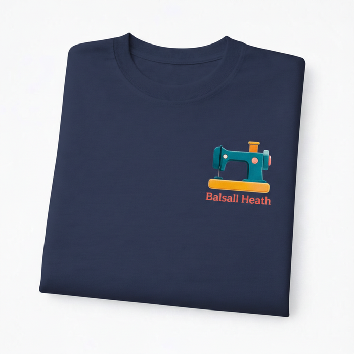 Balsall Heath - T-Shirt - Minimal Cool Design - Sewing Machine