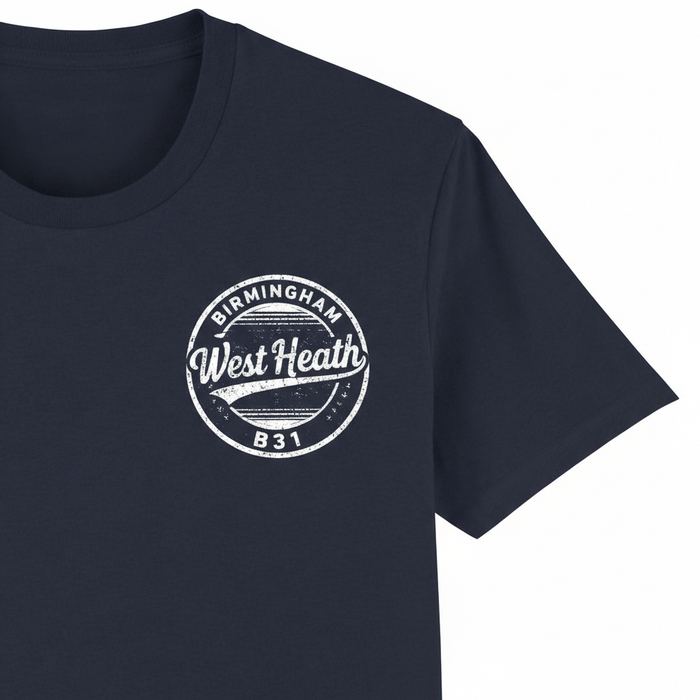 West Heath - T-Shirt - B31 Vintage Stamp Design