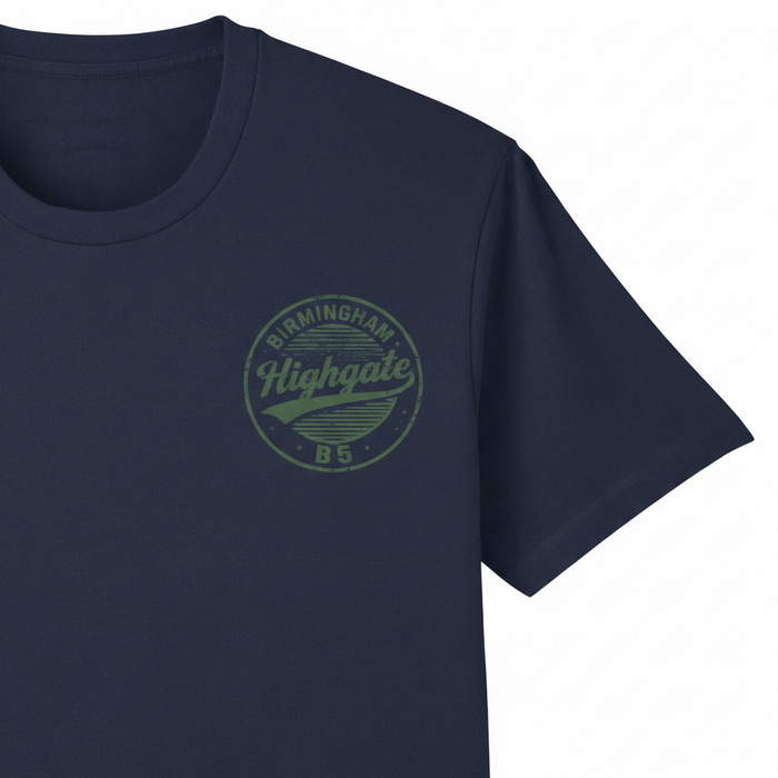 Highgate - T-Shirt - B5 Vintage Stamp Design