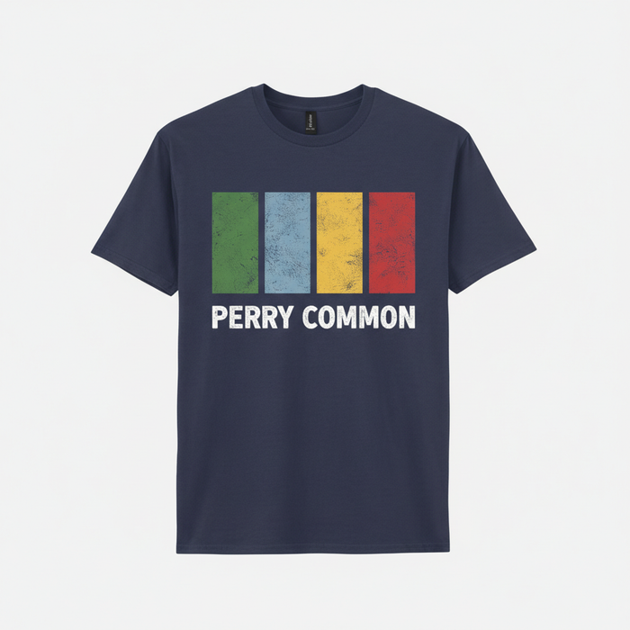 Perry Common - T-Shirt - Colour Block Design