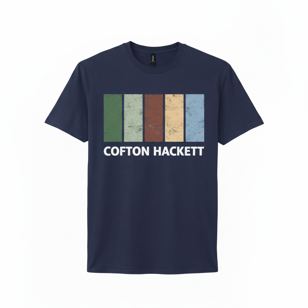 Cofton Hackett - T-Shirt - Colour Block Design