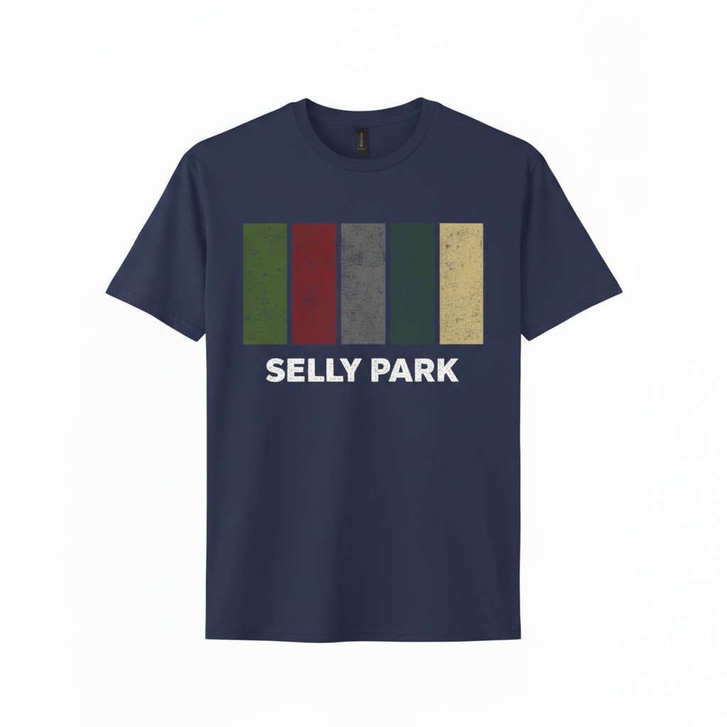 Selly Park - T-Shirt - Colour Block Design