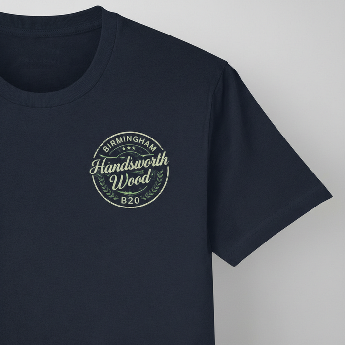 Handsworth Wood - T-Shirt - B20 Vintage Stamp Design
