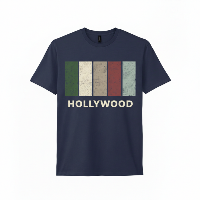 Hollywood - T-Shirt - Colour Block Design