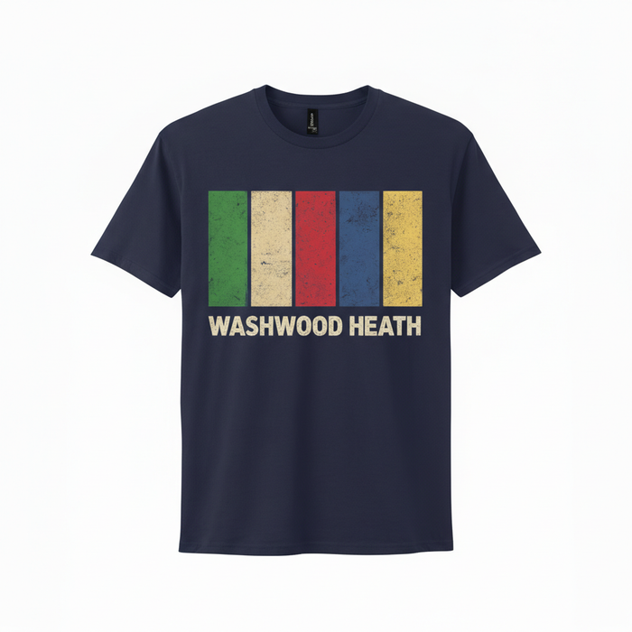 Washwood Heath - T-Shirt - Colour Block Design