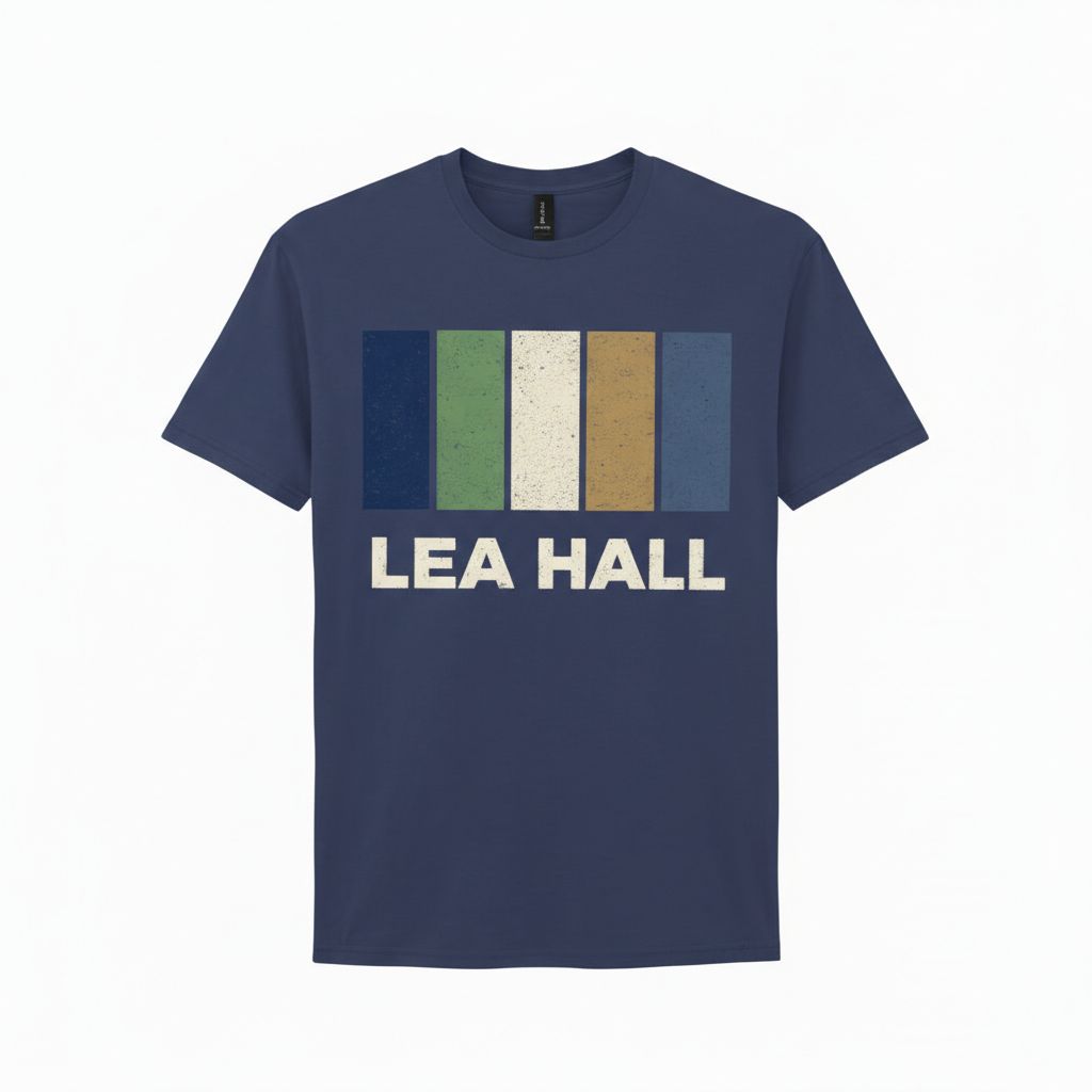 Lea Hall - T-Shirt - Colour Block Design
